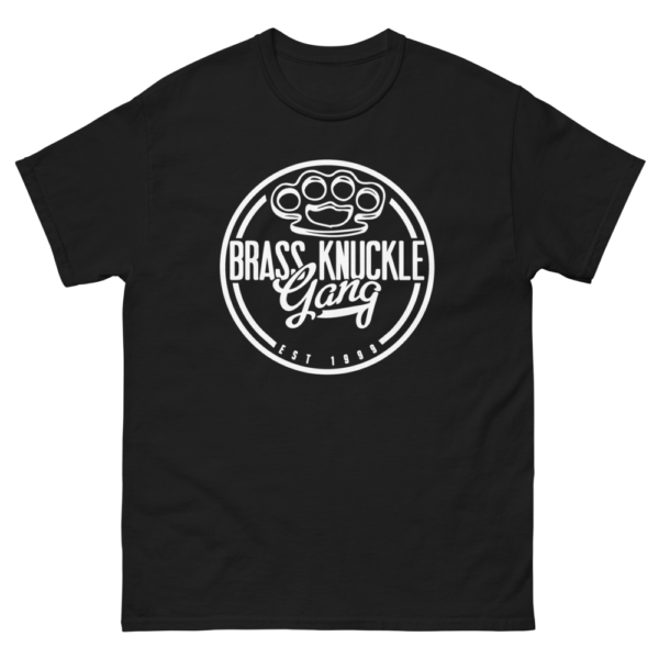 Brass Knuckle Gang T Shirt Black